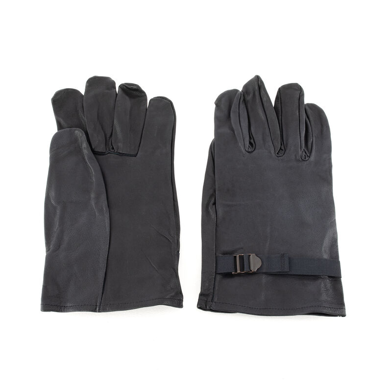 Black French Driving Leather Gloves | New, , large image number 2